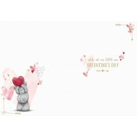 You Make My Heart Flutter Me to You Bear Valentine's Day Card Extra Image 1 Preview